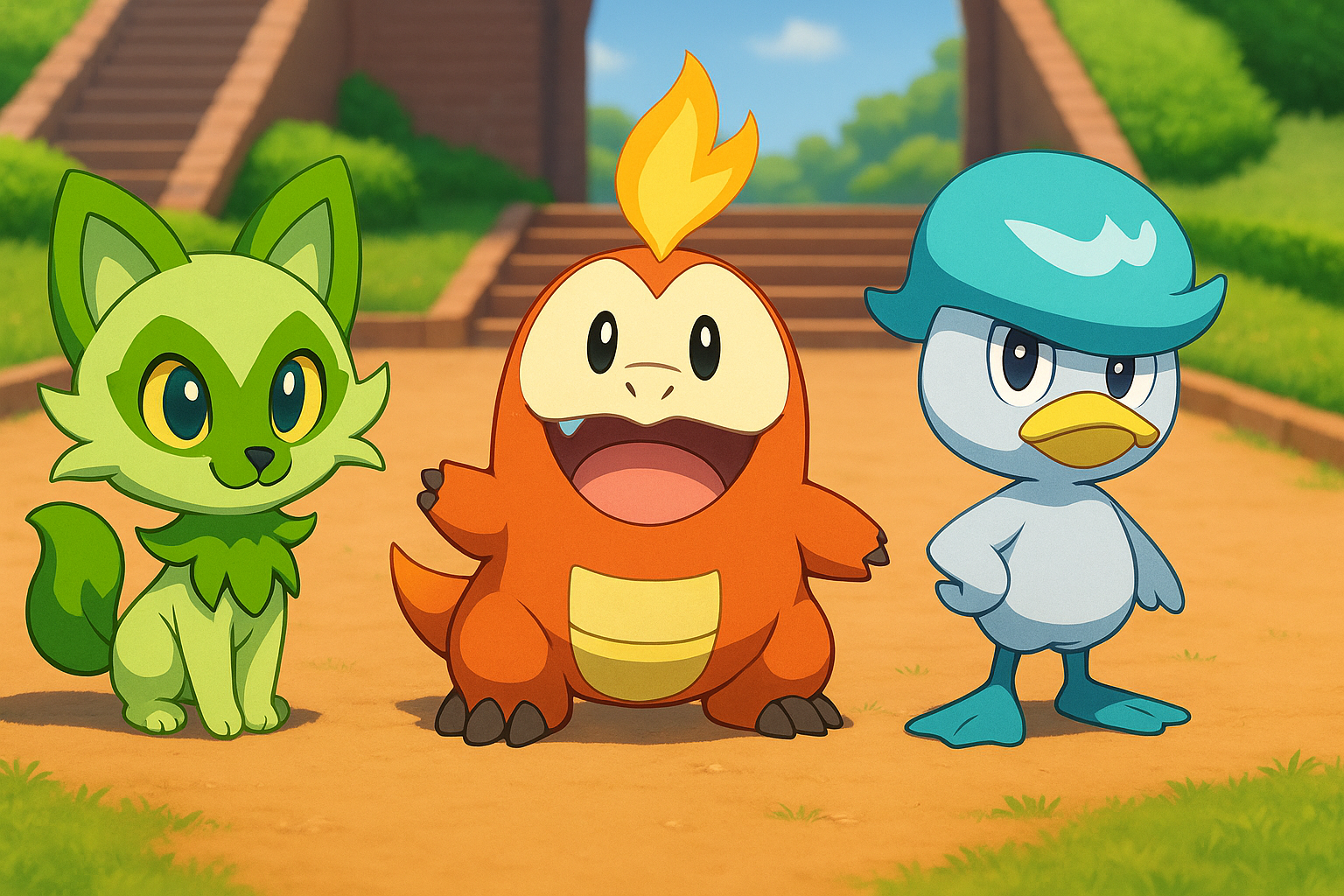 ポケモン 御三家】ポケモンレジェンズZ-A: カロス地方の御三家ポケモン